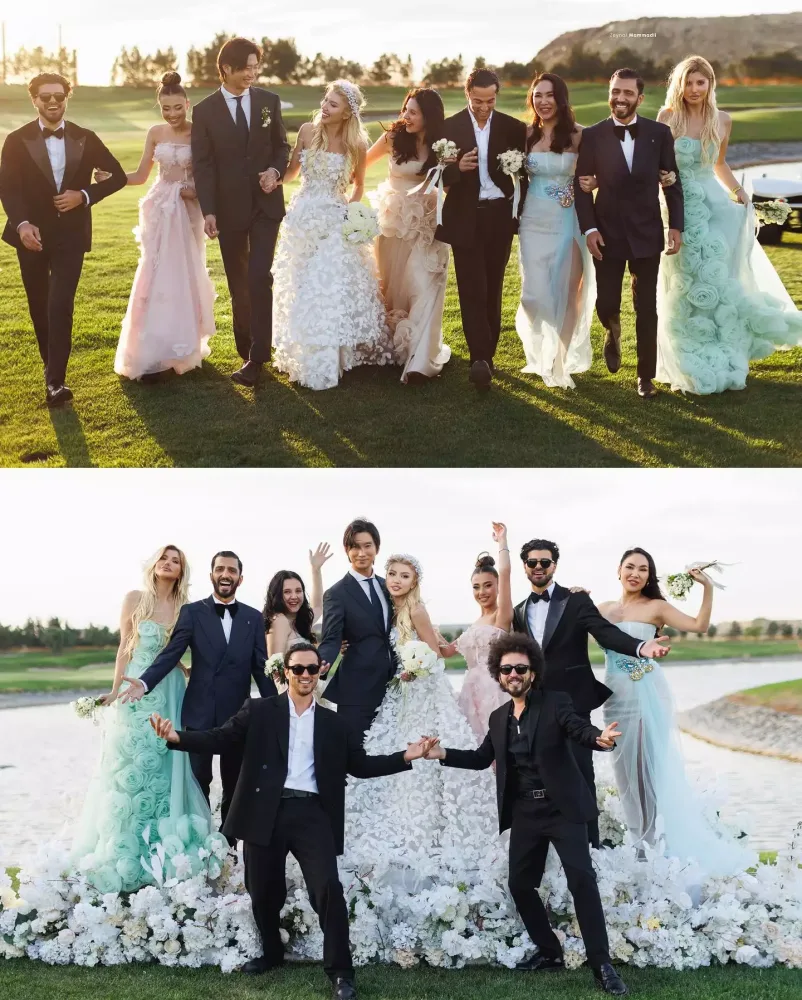 Azərbaycanlı model koreyalı bəylə ailə qurdu - FOTOLAR