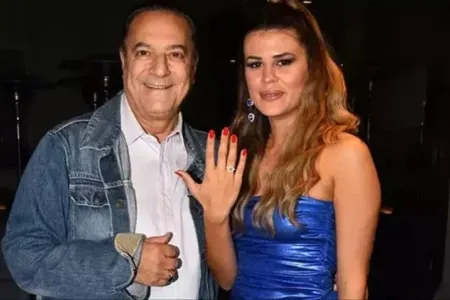 Məşhur şoumen 41 yaş kiçik sevgilisi ilə kəbin kəsdirdi