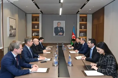 Nazir Putinin xüsusi nümayəndəsi ilə bunu müzakirə etdi - – FOTOLAR