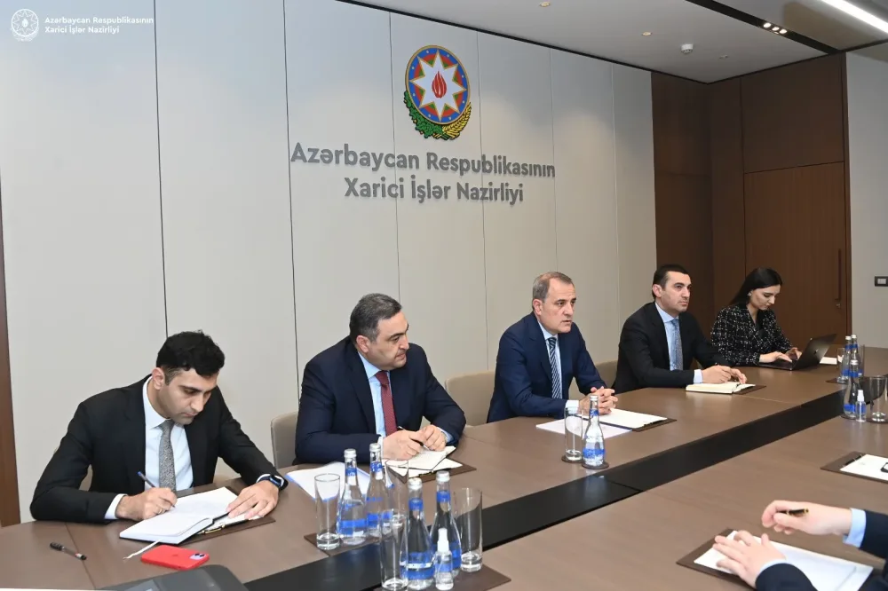 Nazir Putinin xüsusi nümayəndəsi ilə bunu müzakirə etdi - – FOTOLAR