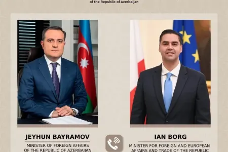 Ceyhun Bayramov ATƏT sədri ilə danışdı