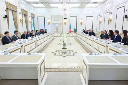 Sahibə Qafarova Bolqarıstan Prezidenti ilə görüşüb