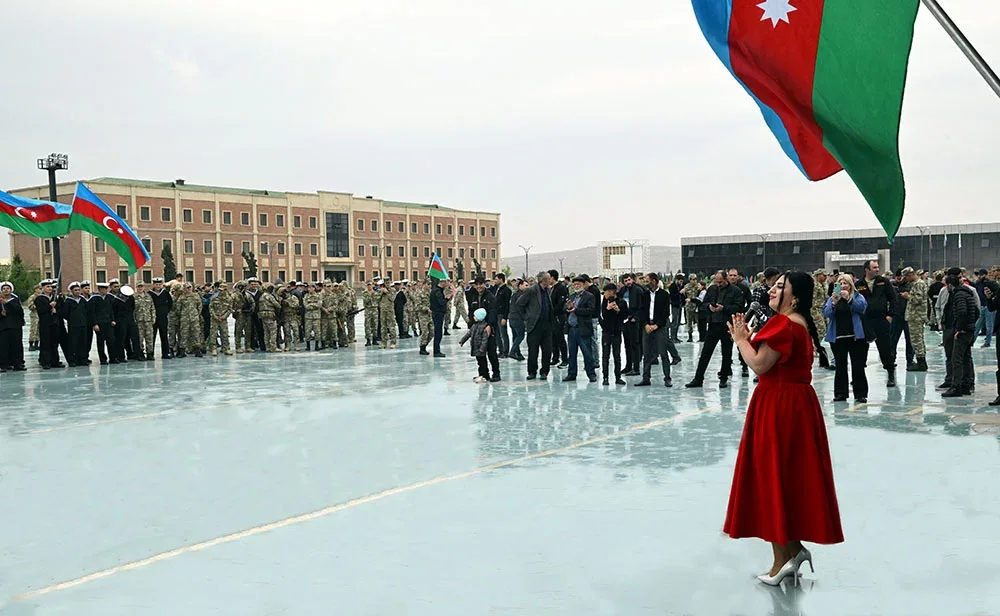 HDQ-nin hərbi hissəsinin yaranması günü qeyd edildi - FOTOLAR
