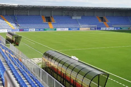 Gəncədə futbolçuların döyüldüyü davanın - VİDEOSU