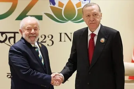 Ərdoğan braziliyalı həmkarı ilə görüşdü