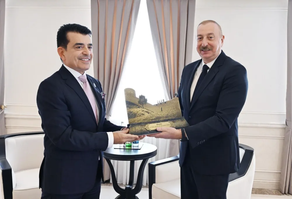 Prezident İlham Əliyev Şuşada ICESCO-nun Baş direktorunu qəbul edib