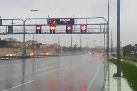 Zığ şosesində sürət həddi endirildi