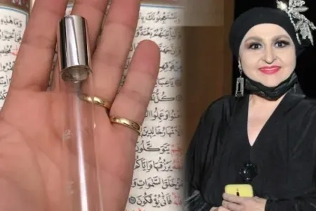 Əri “Toppuş bacı”nın saçını şüşə qabda saxlayır - – FOTO