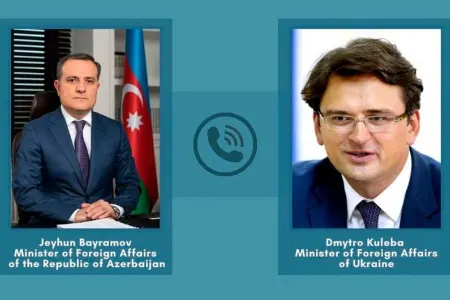 Ceyhun Bayramov ukraynalı həmkarı ilə danışıqlar - APARDI