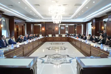 Milli Məclisdə Çin deputatları ilə - GÖRÜŞ