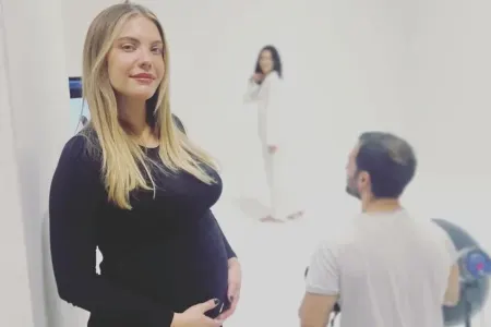 Eda Ecedən ana və qız - fotosu