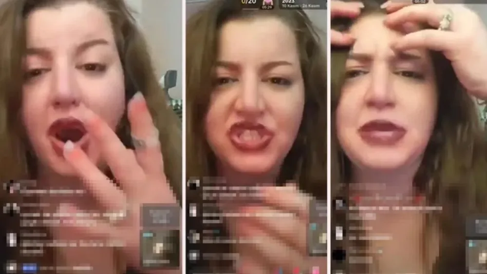 Tiktokda bu sözləri dediyi anda polislər içəri girib apardı - – FOTO