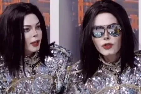 Əməkdar artist Maykl Cekson obrazında - VİDEO