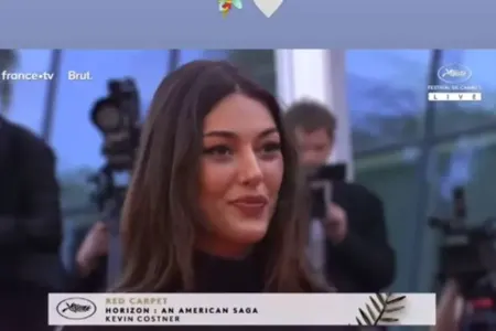 Dilan Çiçək Dənizin Kann tərzi - FOTO