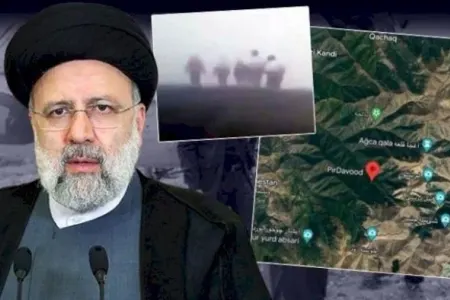 "Rəisini aparan helikopterin QƏZA ANI" kimi yayılan - VİDEO saxta çıxdı