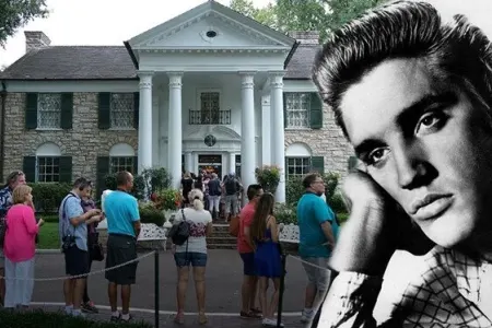Elvis Preslinin ikonik evi satılır