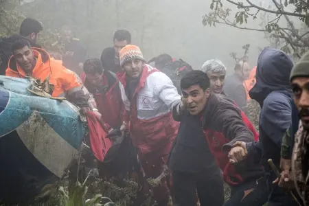 "Rəisinin helikopteri buludlu ərazidən çıxa bilmədi!"
