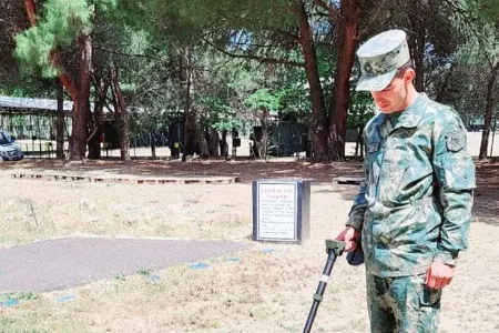 Hərbçilərimiz Türkiyədə istehkam kurslarında