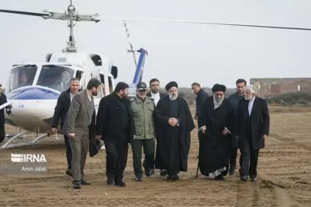 Rəisinin helikopterinə atış açılıb? - İlk rəsmi hesabat
