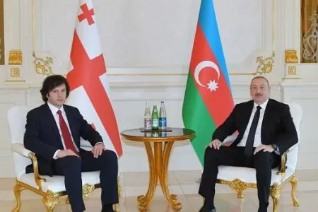 İlham Əliyev Kobaxidzeni təbrik etdi