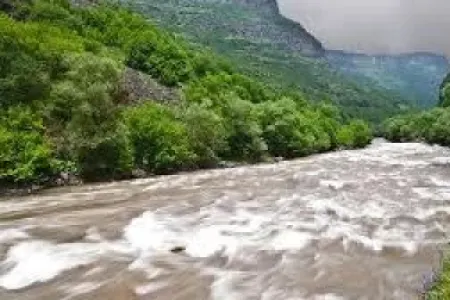 Ermənistanın bu hissəsi su altında qaldı: - ölən var