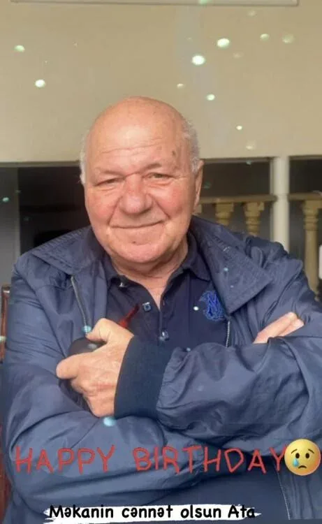 Ramaldan atası ilə bağlı paylaşım - Foto