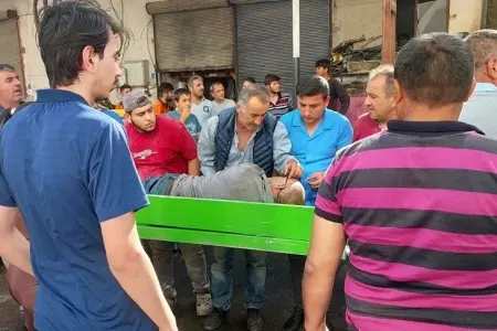 Yaralını xəstəxanaya tabutda apardılar