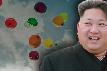Şimali Koreya Cənubi Koreyaya şarlarla zibil göndərdi