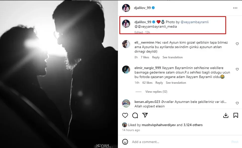 Eşqin yeni eşqə yelkən açdı - Foto