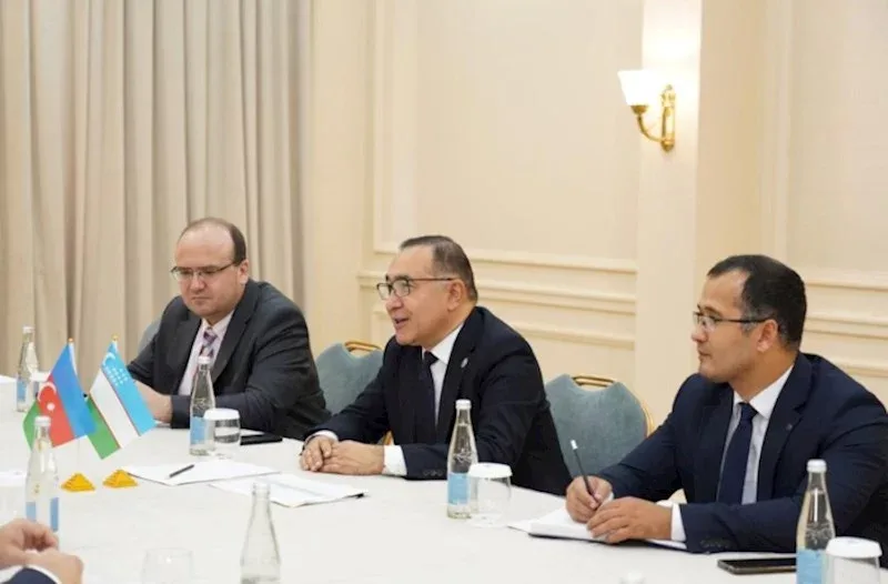 Əhməd İsmayılov ilə Asadjan Xocayev arasında ikitərəfli görüş keçirildi - — FOTO