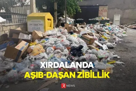 Xırdalanda aşıb-daşan ZİBİLLİK: - Üfunət, xəstəlik mənbəyi - VİDEO
