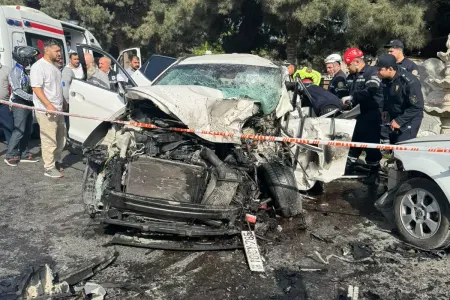 Azərbaycanda ağır qəza: - Ölənlər var