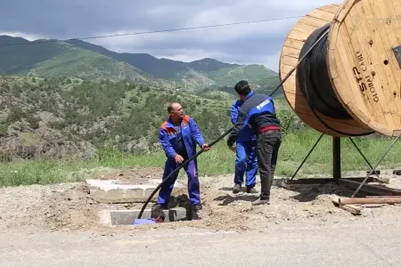 “Azərişiq” Kəlbəcər və Laçında yenidənqurma işlərini davam etdirir - Video