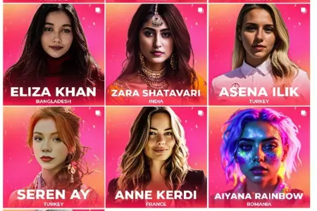 Süni intellekt gözəlləri: - MİSS Aİ