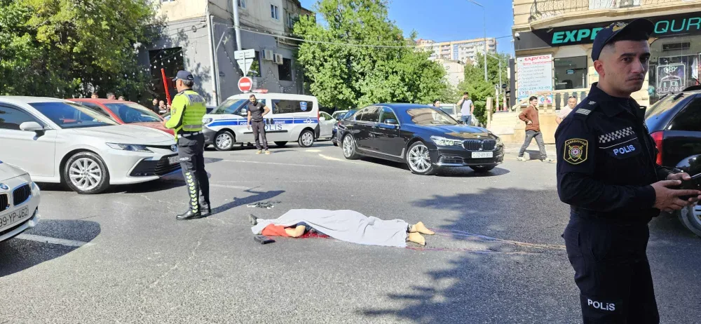Nizami metrosu yaxınlığında AĞIR QƏZA: - Ölən var - FOTO/VİDEO