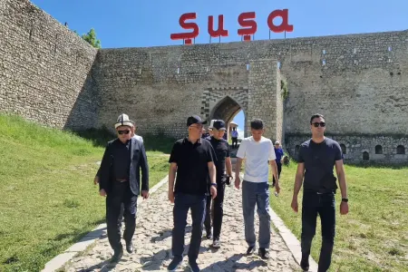 Qırğızıstan parlamentariləri Füzuli və Şuşada