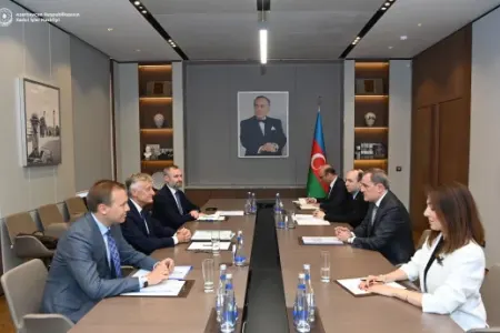 Ceyhun Bayramov Polşa XİN-in dövlət katibi ilə görüşüb - FOTO