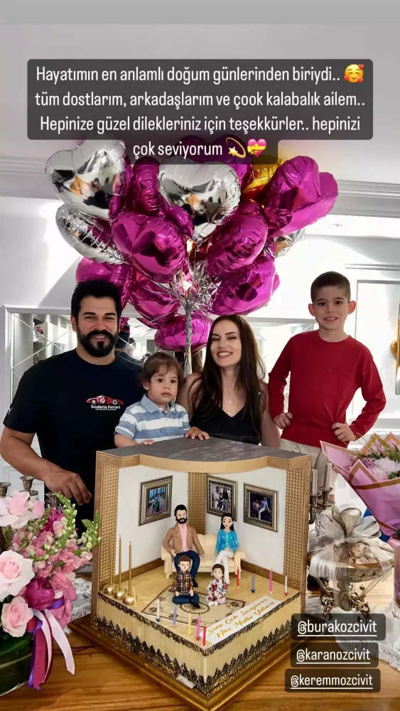 Fahriyenin ad günü tortu viral oldu