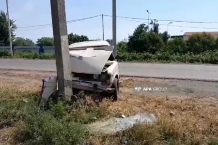 Lənkəranda qəza-Şəhid atasının vəziyyəti ağırdır - -FOTO