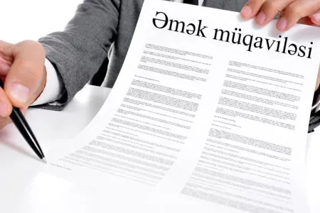Əhalinin neçə faizi əmək müqaviləsi ilə işləyir?