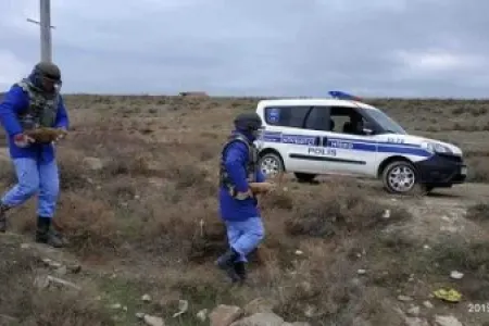 Sumqayıtda Qrad mərmisi tapıldı