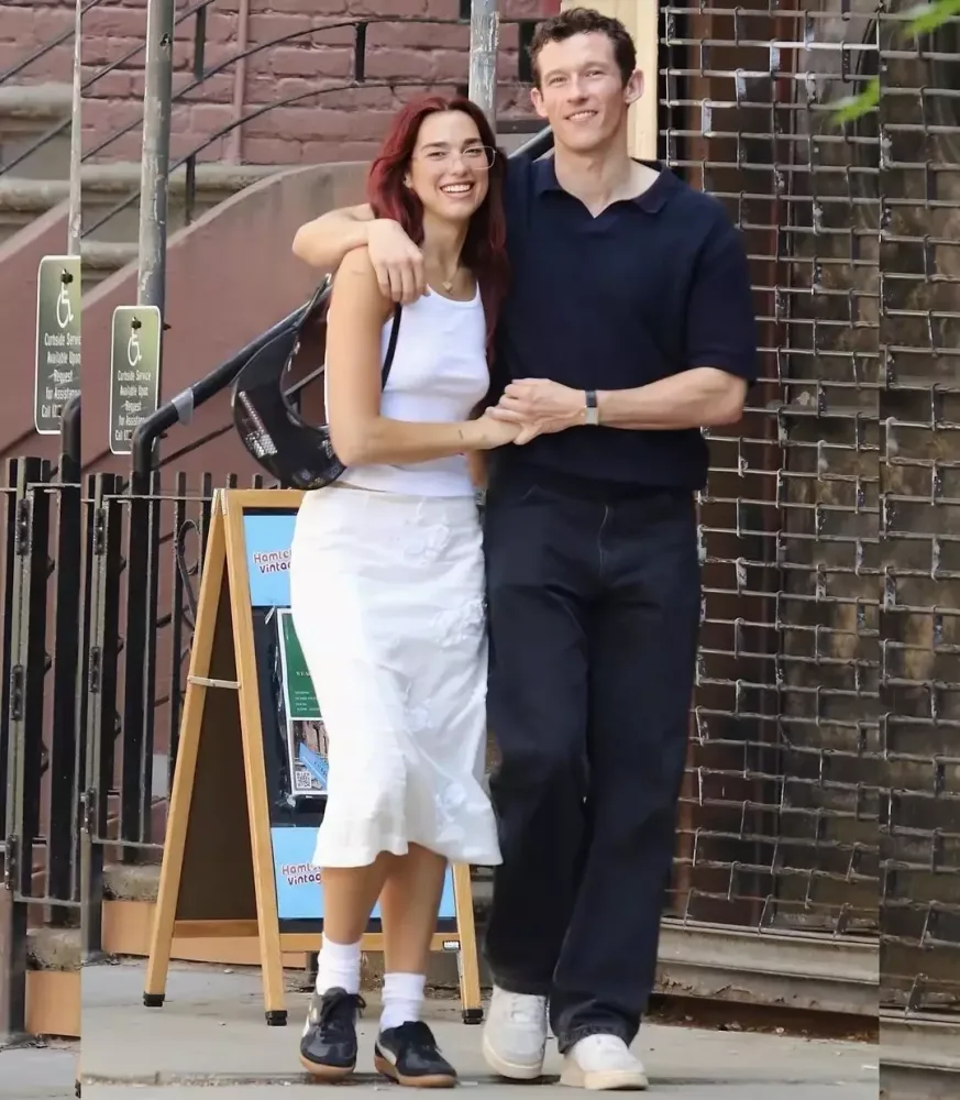 Dua Lipa sevgilisi ilə görüntüləndi - FOTO