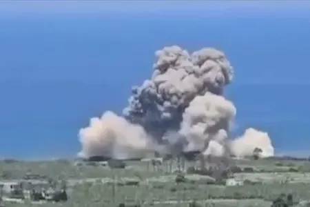 İsrail ilk dəfə BURA hücum etdi