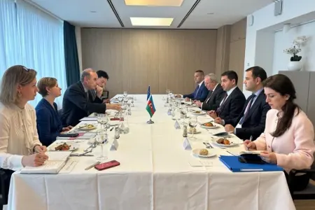 Hikmət Hacıyev Brüsseldə İrəvanla münasibətləri müzakirə edib