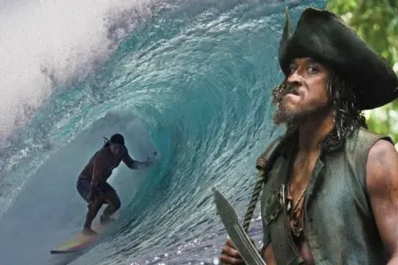 Məşhur aktyora köpəkbalığı - hücum etdi