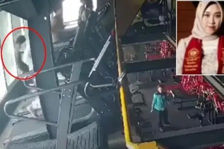 22 yaşlı qız idman zalında faciəvi şəkildə öldü - Anbaan görüntülər