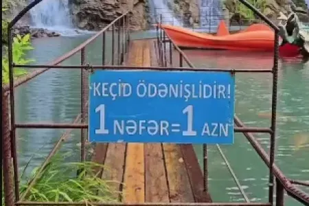 Xalxal şəlaləsinə baxmaq niyə pulludur? - VİDEO