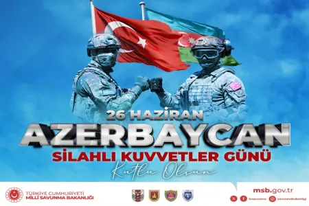 Türkiyə MN-dən Azərbaycan ordusuna - TƏBRİK