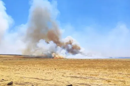 Suriyada iki nöqtədə yanğın