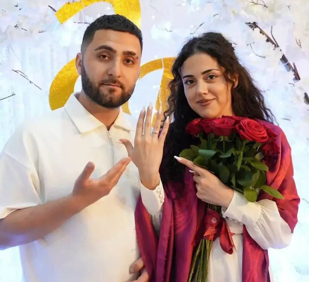 Azərbaycanlı reper nişanlandı - FOTO
